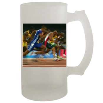 Asafa Powell 16oz Frosted Beer Stein