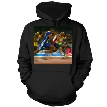 Asafa Powell Mens Pullover Hoodie Sweatshirt