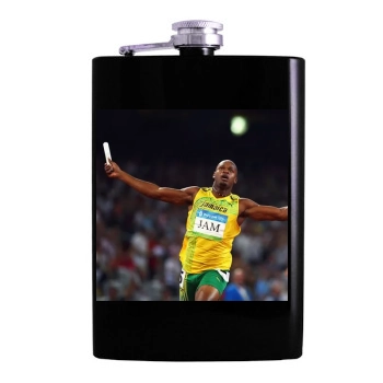 Asafa Powell Hip Flask