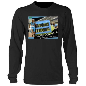 Asafa Powell Men's Heavy Long Sleeve TShirt