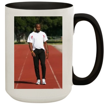 Asafa Powell 15oz Colored Inner & Handle Mug