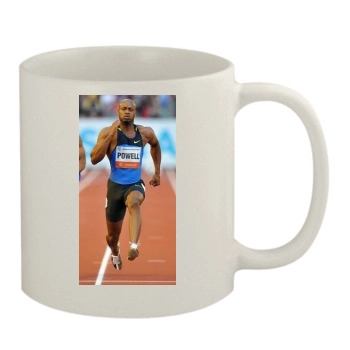 Asafa Powell 11oz White Mug