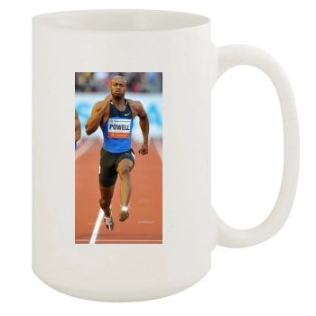 Asafa Powell 15oz White Mug