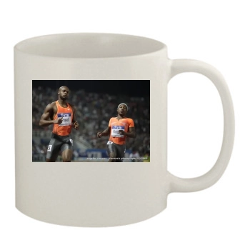 Asafa Powell 11oz White Mug