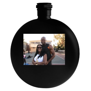 Asafa Powell Round Flask