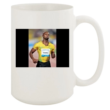 Asafa Powell 15oz White Mug