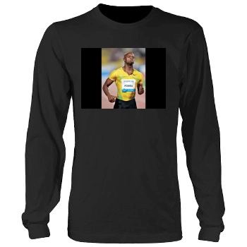 Asafa Powell Men's Heavy Long Sleeve TShirt