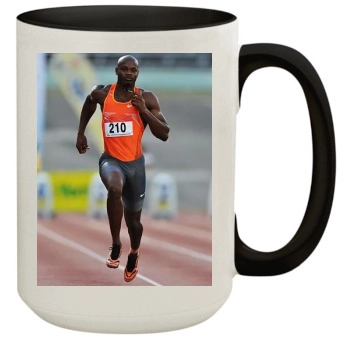 Asafa Powell 15oz Colored Inner & Handle Mug