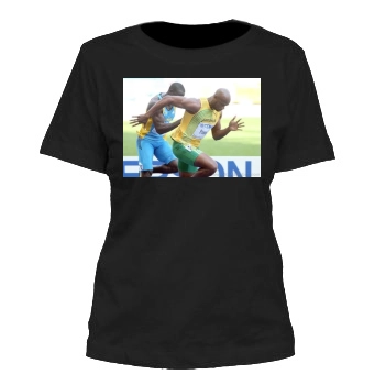 Asafa Powell Women's Cut T-Shirt