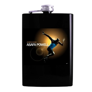 Asafa Powell Hip Flask