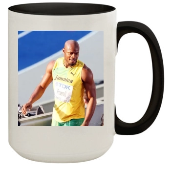 Asafa Powell 15oz Colored Inner & Handle Mug