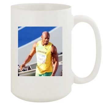 Asafa Powell 15oz White Mug