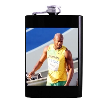 Asafa Powell Hip Flask