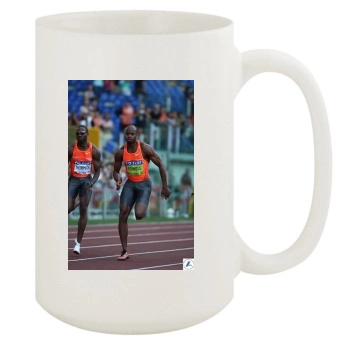 Asafa Powell 15oz White Mug