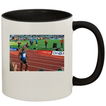 Asafa Powell 11oz Colored Inner & Handle Mug