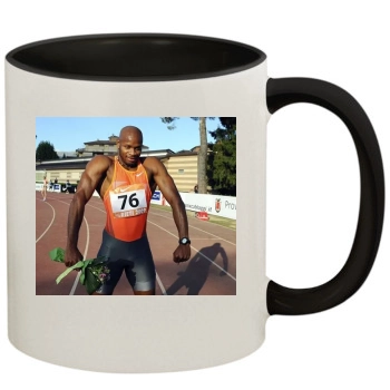 Asafa Powell 11oz Colored Inner & Handle Mug