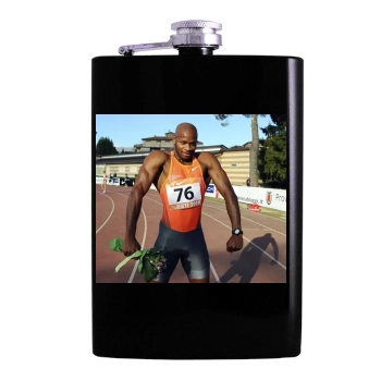 Asafa Powell Hip Flask