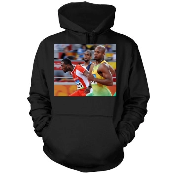 Asafa Powell Mens Pullover Hoodie Sweatshirt