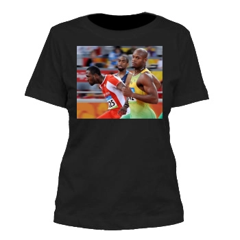 Asafa Powell Women's Cut T-Shirt