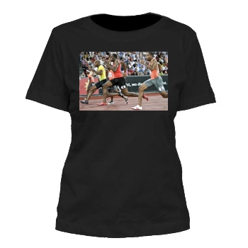 Asafa Powell Women's Cut T-Shirt