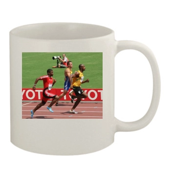 Asafa Powell 11oz White Mug