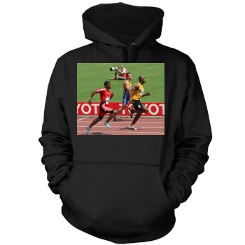 Asafa Powell Mens Pullover Hoodie Sweatshirt