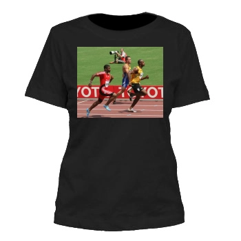 Asafa Powell Women's Cut T-Shirt