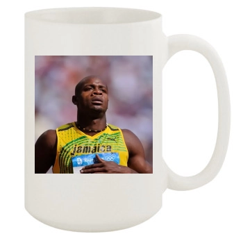 Asafa Powell 15oz White Mug