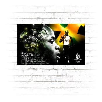 Asafa Powell Poster