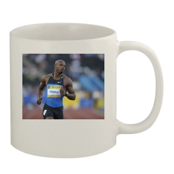 Asafa Powell 11oz White Mug