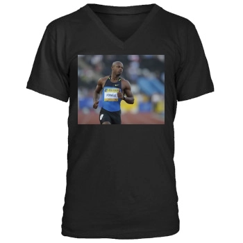 Asafa Powell Men's V-Neck T-Shirt