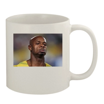 Asafa Powell 11oz White Mug