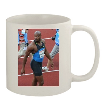 Asafa Powell 11oz White Mug