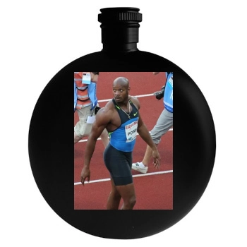 Asafa Powell Round Flask