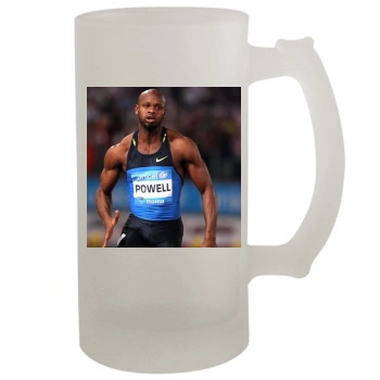 Asafa Powell 16oz Frosted Beer Stein