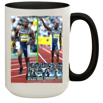 Asafa Powell 15oz Colored Inner & Handle Mug