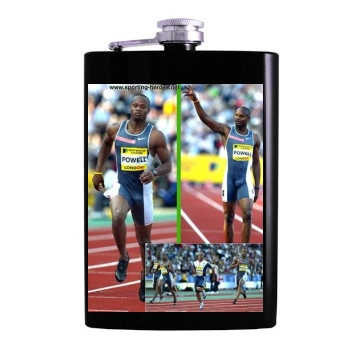 Asafa Powell Hip Flask