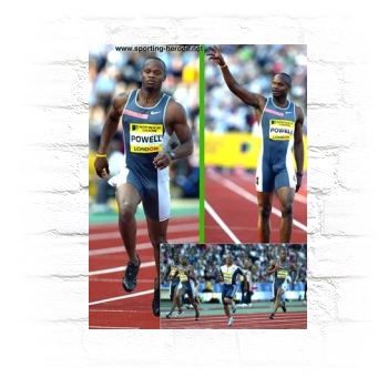 Asafa Powell Metal Wall Art