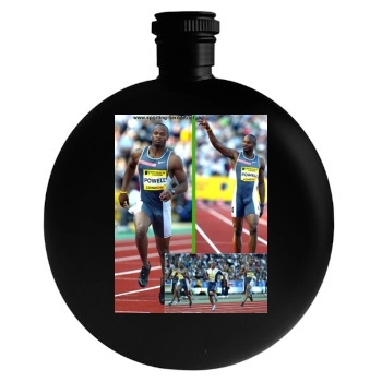 Asafa Powell Round Flask