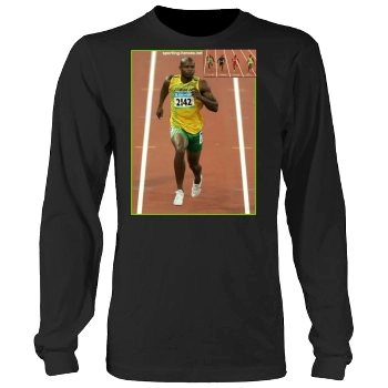 Asafa Powell Men's Heavy Long Sleeve TShirt