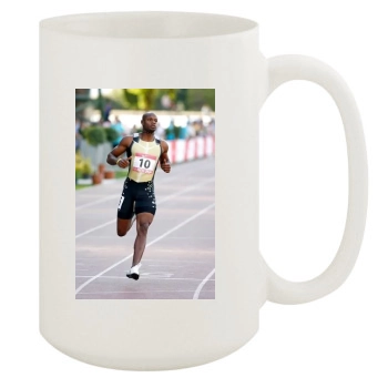 Asafa Powell 15oz White Mug