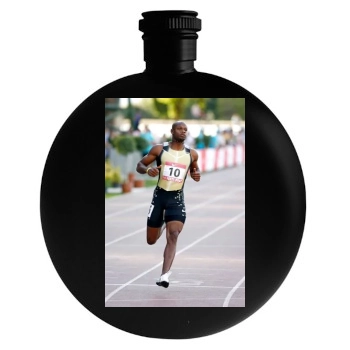 Asafa Powell Round Flask