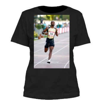 Asafa Powell Women's Cut T-Shirt