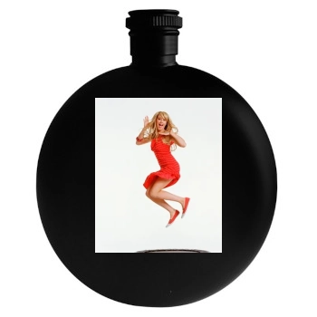 Ashley Tisdale Round Flask