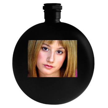 Ashley Tisdale Round Flask