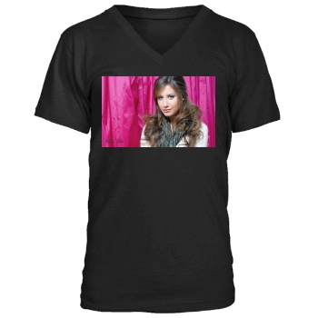 Ashley Tisdale Men's V-Neck T-Shirt