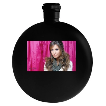 Ashley Tisdale Round Flask