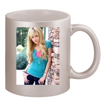 Ashley Tisdale 11oz Metallic Silver Mug