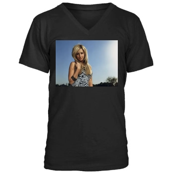 Ashley Tisdale Men's V-Neck T-Shirt