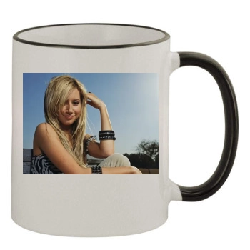 Ashley Tisdale 11oz Colored Rim & Handle Mug